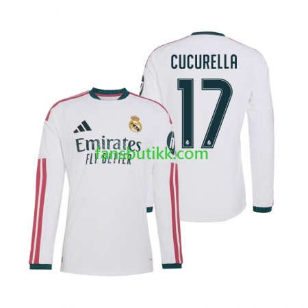 Fotballdrakt Real Madrid Marc Cucurella 17 Hjemmetrøye 2026-2027 Langermet